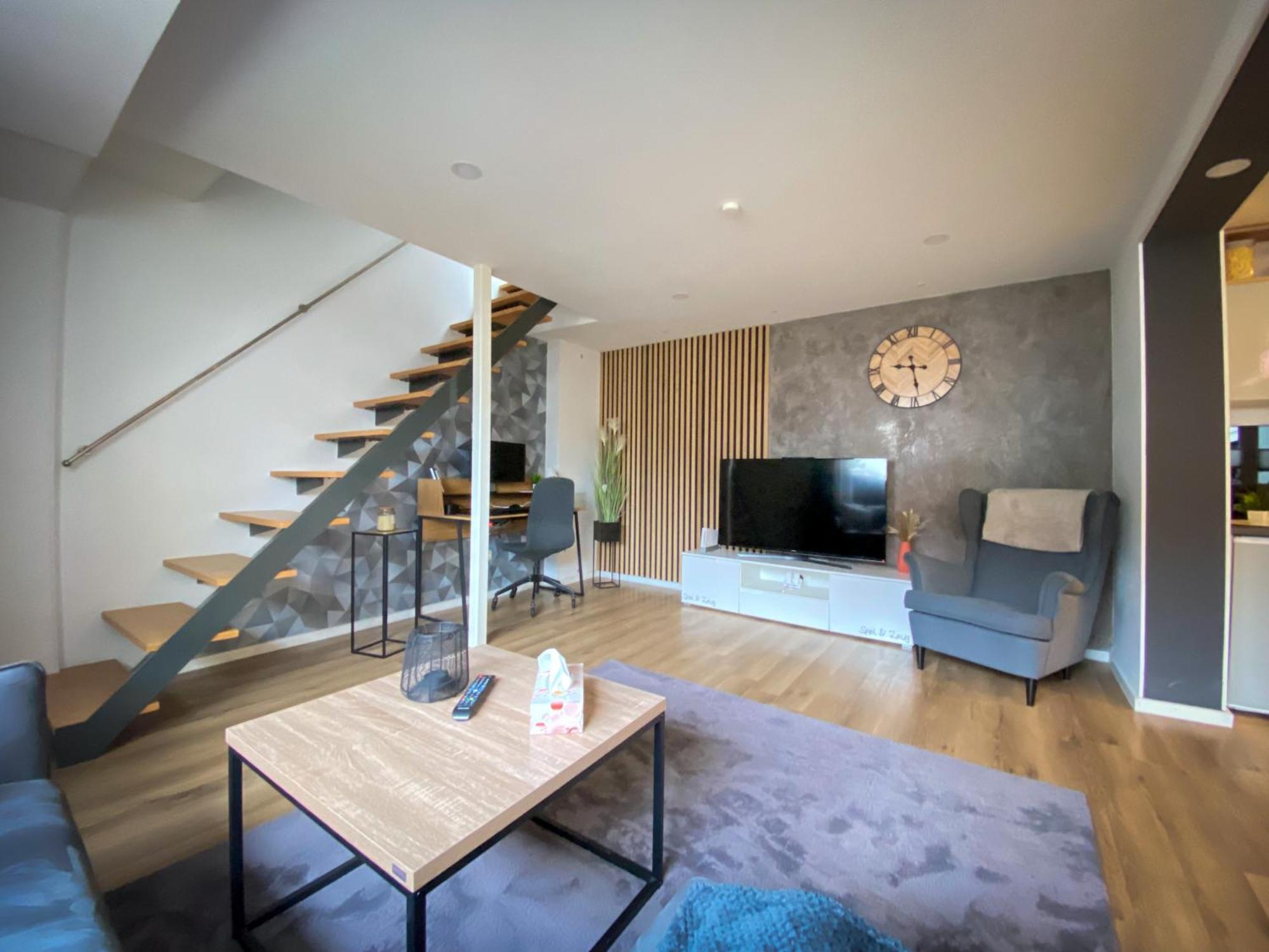 Design Immo Ferienwohnung Rhein-Main Rodgau Esterno foto
